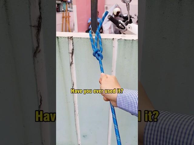 Master this unbeatable knot in seconds - This knot is your ultimate solution for fixed objects