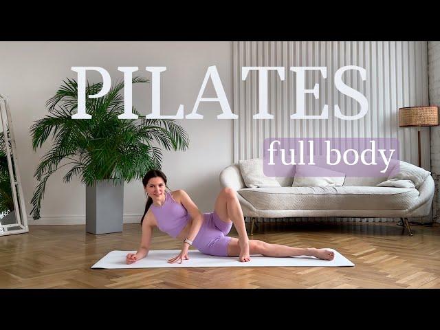 15 MIN PILATES WORKOUT | At-home Pilates (No Equipment, No Words)