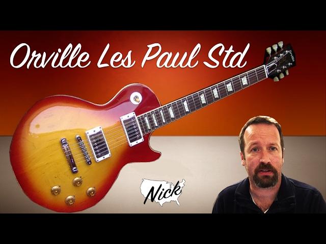 Orville Les Paul Standard - Made in Japan Gibson No Lawsuit Needed!