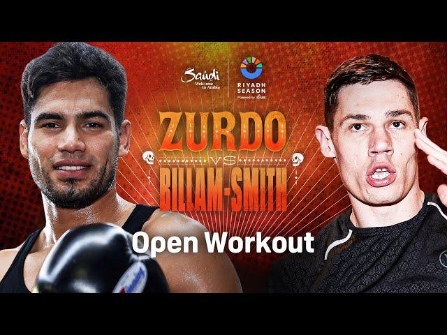 RIYADH SEASON: LATINO NIGHT | GILBERTO 'ZURDO' RAMIREZ VS. CHRIS BILLAM-SMITH OPEN WORKOUTS LIVE