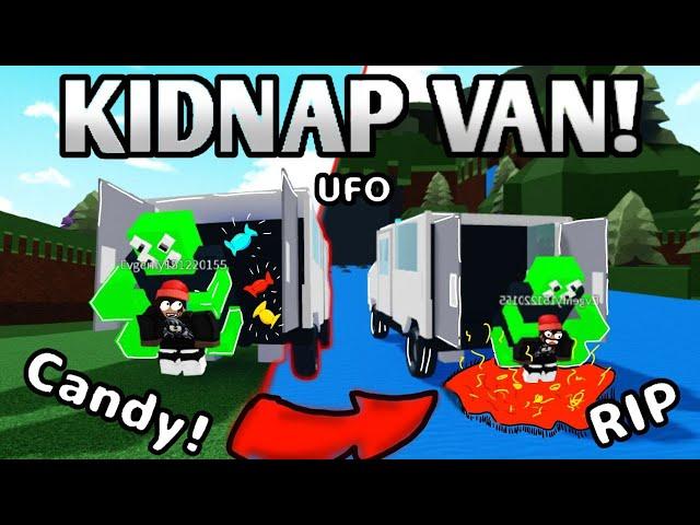 KIDNAP VAN | Как построить KIDNAP VAN в Build a boat