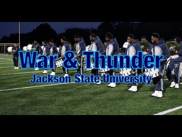 Jackson State University | War & Thunder | Drum Showcase 2024