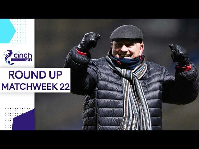 Arbroath Extend Lead in Championship! | Lower League Matchweek 22 Round Up | cinch SPFL
