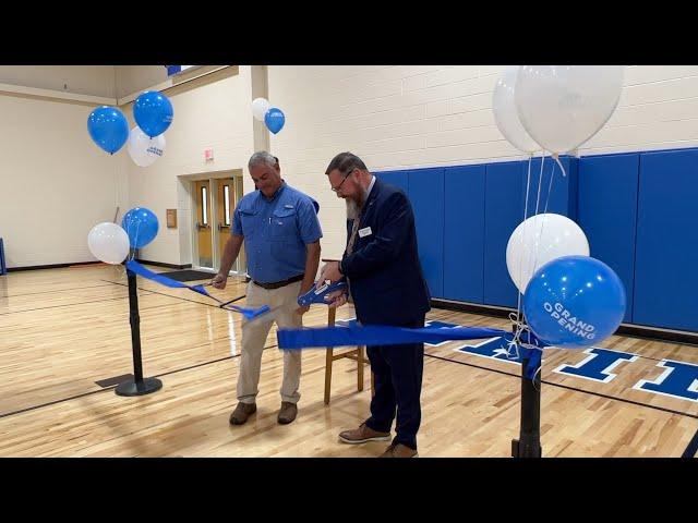 Elkin Gym Ribbon Cutting