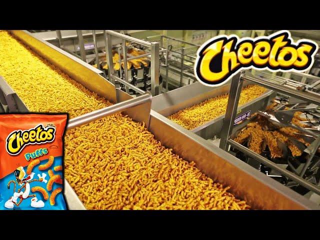 COMO se HACEN los CHEETOS de queso en las FÁBRICAS