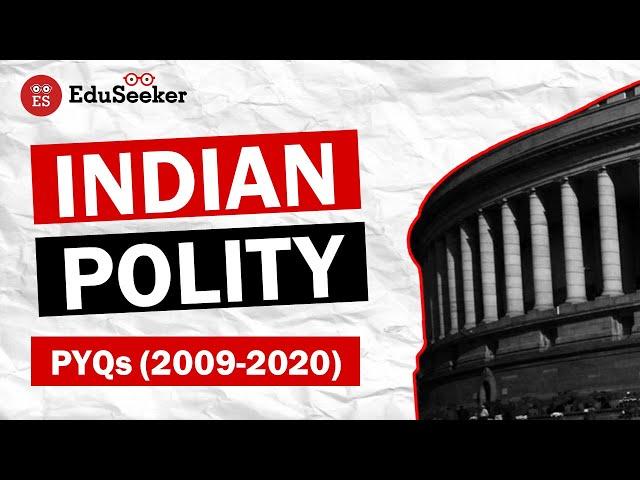 Previous Years Questions (2009-2020)  | Indian Polity | UGC NET Political Science |
