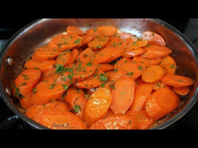 Easy Glazed Carrots Recipe | Stovetop Glazed Carrots | Episode 118