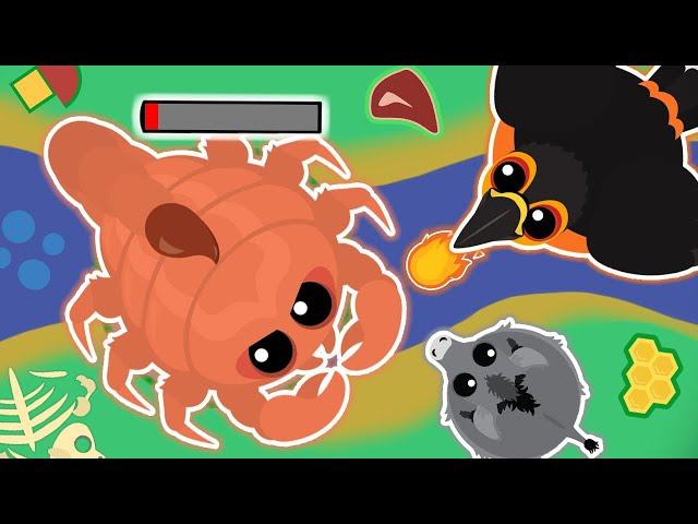 LAVA TOUCAN KILLS SCORPION in MOPE.IO // FUNNY MOMENTS COMPILATION