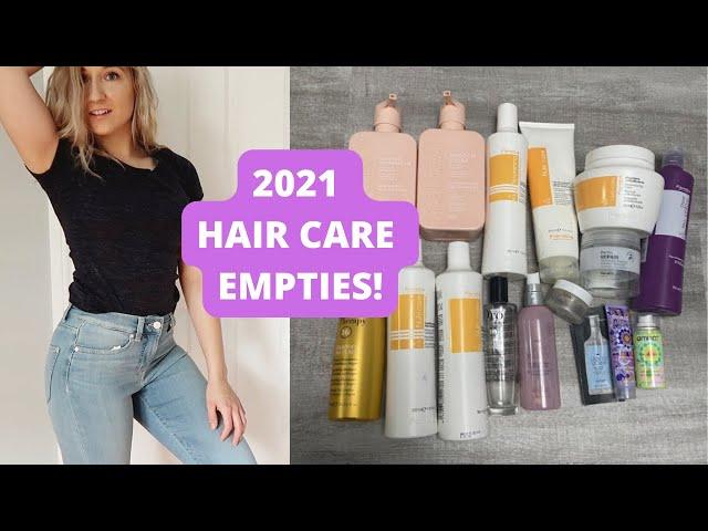 2021 HAIR CARE EMPTIES!! ( FANOLA, MONDAY, AMIKA ETC)