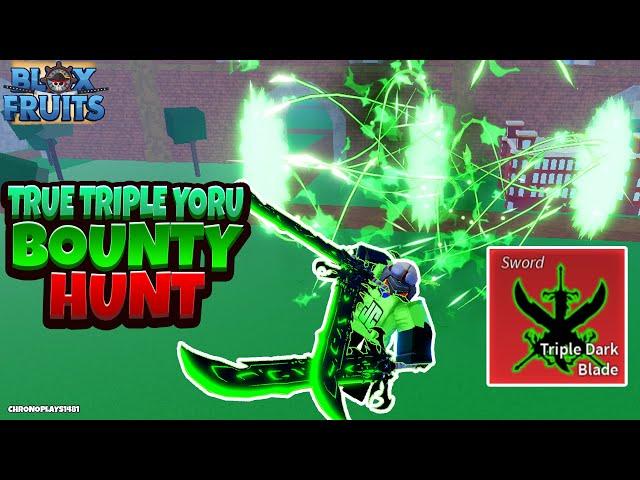 NEW True Triple Yoru + Sanguine Art is OP! (Update 20 Blox Fruits Bounty Hunting)