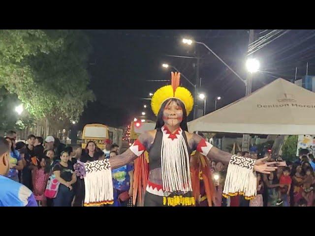 KayapóBeleza Indígena. Desfile em Redenção, 2022.