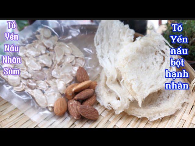 American Ginseng birdnest and Almond birdnest reputed in maitain youthfulness,enhance the complexion