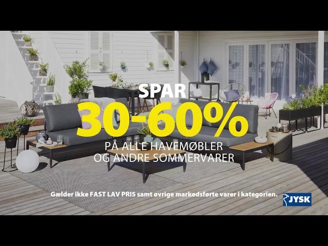 JYSK GardenFurnitureSellout Week30A 17 25s DK 49136