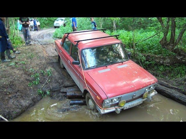 Кто останется в живых? Тазы и кроссоверы против крутого ручья!  Off-road.