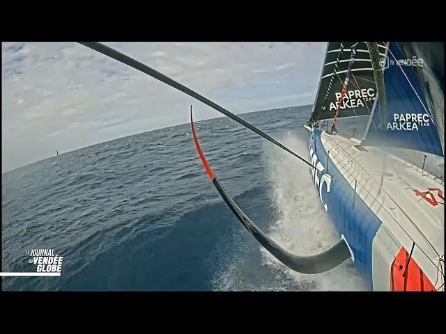 Le Journal Du Vendée Globe du 16 Décembre : Pip Hare contrainte à l'abandon après un démâtage !