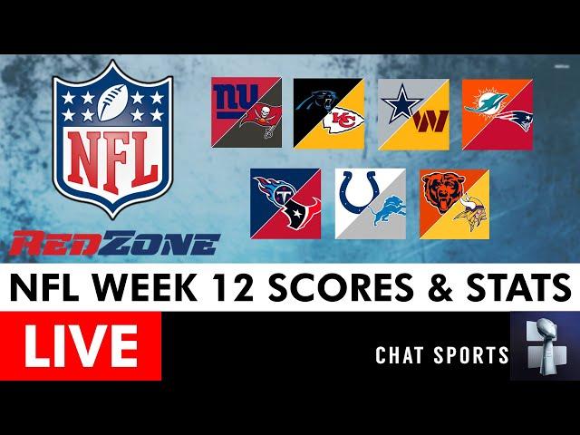 NFL Week 12 RedZone Live Streaming Scoreboard, Highlights, Scores, Stats, News & Analysis