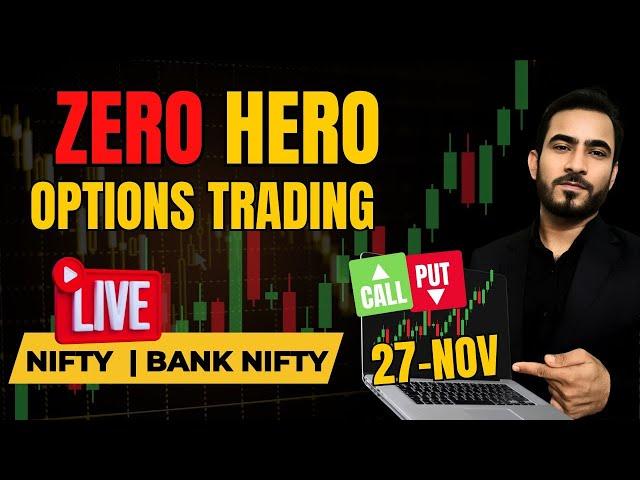 Live Trading Nifty Banknifty Options | Banknifty Expiry Option Trade | 27-Nov | #livetrading