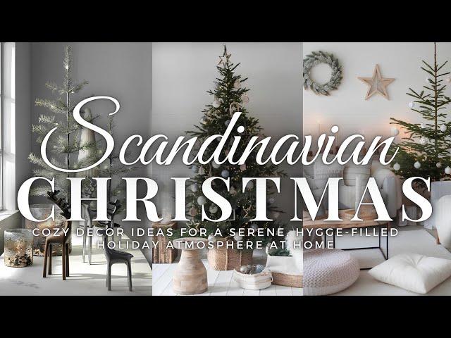 Cozy Scandinavian Christmas: Decor Ideas for a Serene, Hygge-Filled Holiday Atmosphere at Home ️