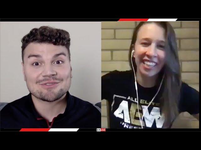 Aubrey Edwards on her role as AEW referee, dealing with criticism