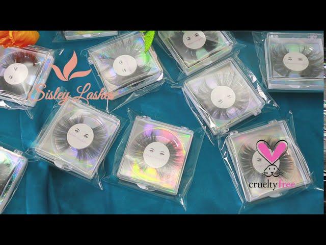 How to start a lashes business line with wholesale mink lashes and free clear packaging boxes