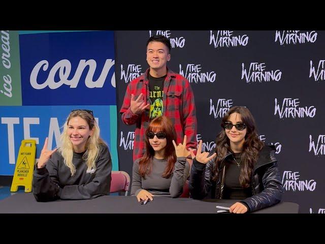 Vlog - Meeting The Warning & Rudy Again in Vancouver - The Warning, Halestorm, Evanescence