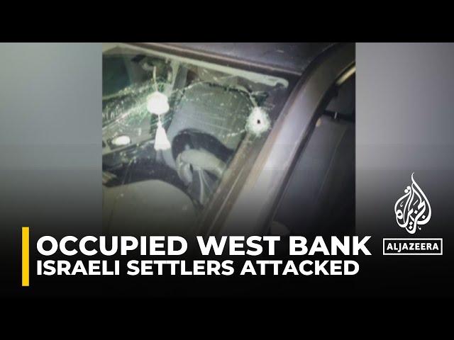 Two Israeli settlers shot inside their car near Itamar settlement in Occupied West Bank