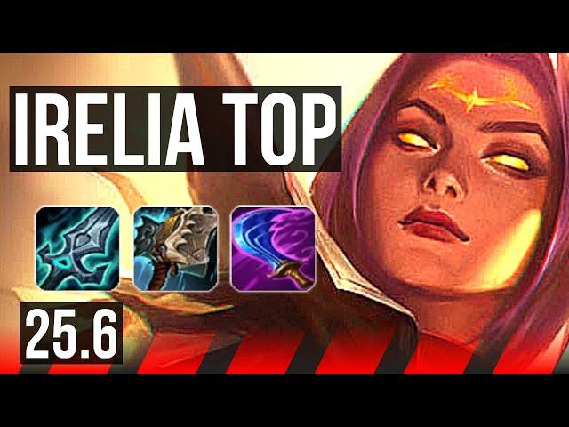 IRELIA vs SION (TOP) | 7 solo kills, Godlike | EUW Diamond | 25.6