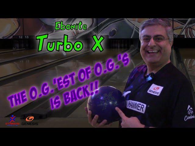 Ebonite rereleased a LEGEND!! -- Turbo X Bowling Ball Review