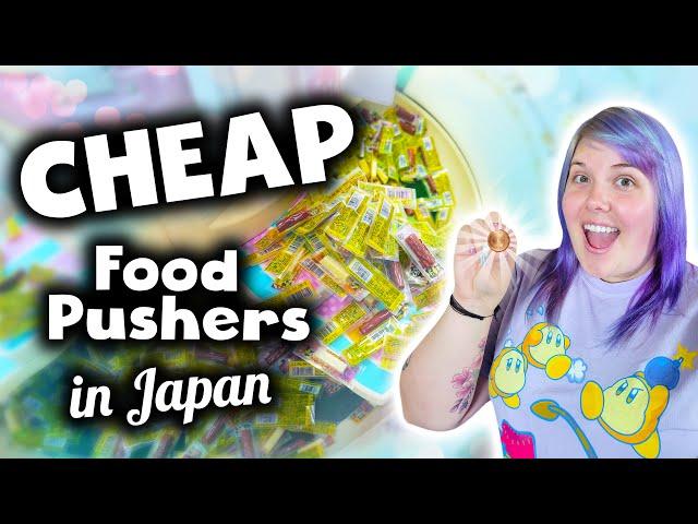 CHEAP food pusher games in Japan!