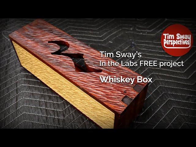 Making a Whiskey Box & Coasters | In the Labs with Tim Sway | Vectric FREE CNC Projects