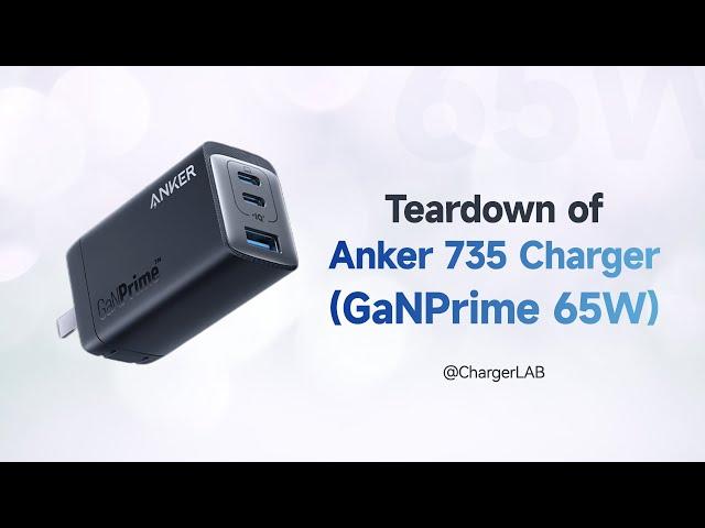Teardown of Anker 65W GaN Charger (GaNPrime 735)