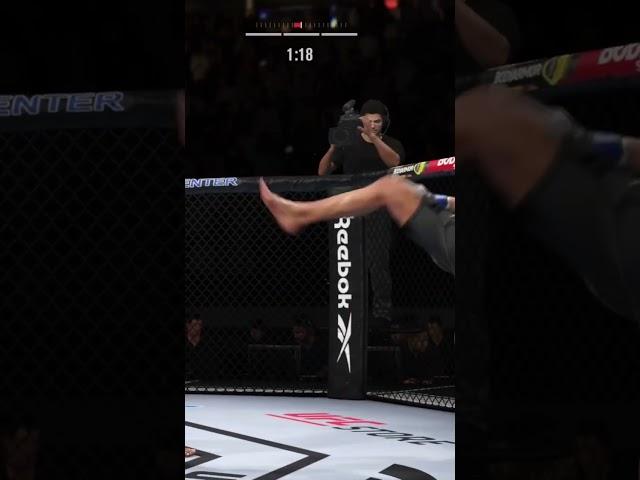 UFC 4 KO! #shorts #ufc #ufc4 #gaming #easports #gameplay