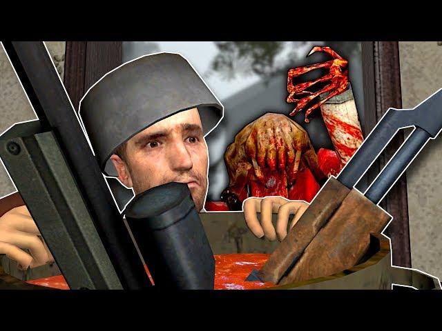 ZOMBIE SURVIVAL WHILE MAKING SPAGHETTI! - Garry's Mod GameplaY