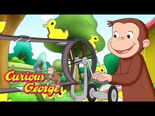 George Creates a Fairground Game  Curious George  Kids Cartoon  Kids Movies  Videos for Kids