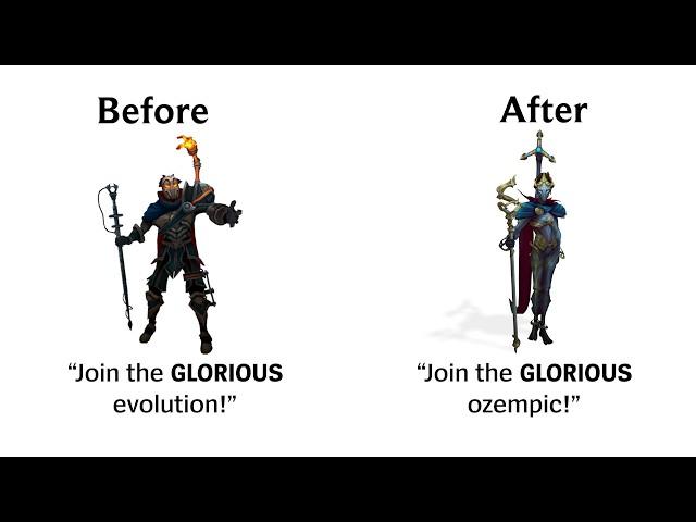 Champions before and after Arcane