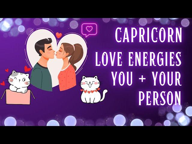 CAPRICORN ️ YOUR PERSON WANTS TO EXTEND THE OLIVE BRANCH 