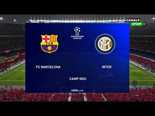 Barcelona vs Inter | #ChampionsLeague 2018-2019 Group Stage | FIFA 16 PC