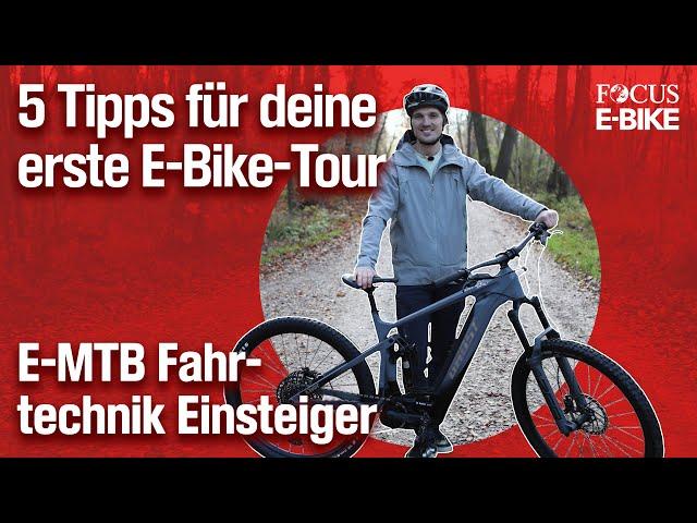 Einführung in die E-Bike & Fahrtechnik-Welt | E-MTB Tipps vom Profi