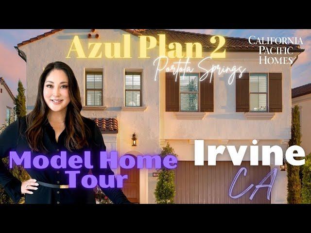 Irvine's BEST Kept Secret? Portola Springs Village's Azul Plan 2 Model Home Tour!