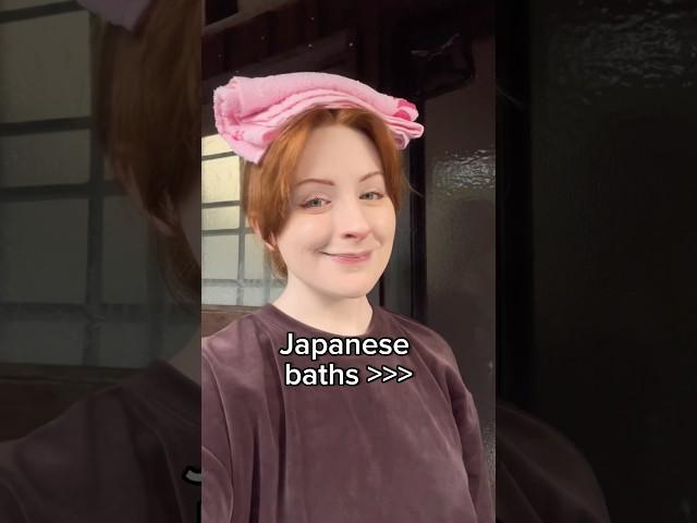 Japanese baths get you CLEAN