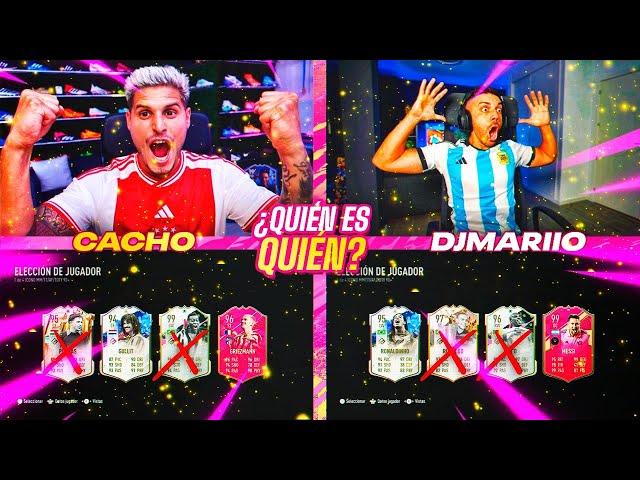 QUIEN ES QUIEN DISCARD CHALLENGE CON PICKS DE ICONO Y FUTTIES VS DJMARIIO!! | FIFA 23