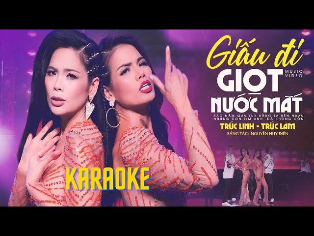 KARAOKE Giấu Đi Giọt Nước Mắt | Nhạc & Lời: Nguyễn Huy Điền