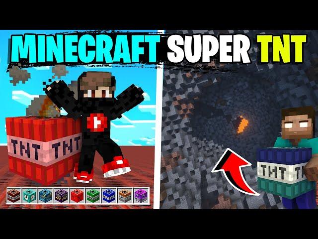 Minecraft but there are more tnt | Minecraft tnt part 2