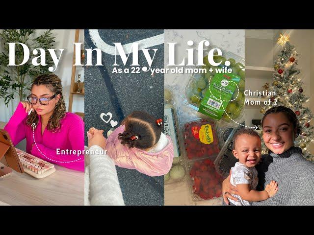 DAILY VLOG| From Mom life to CEO + Realistic 24 Hours with Two Toddlers +Growing in Faith & Business