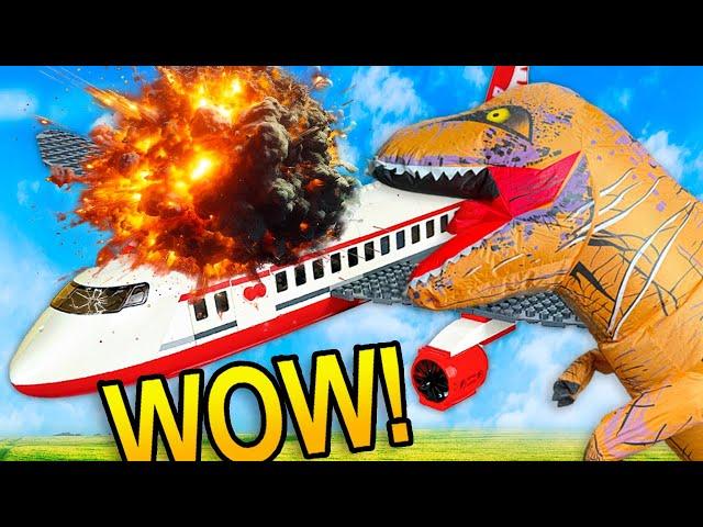 Lego Plane Crash  Airplane Crashes