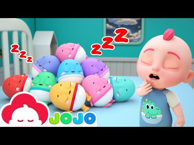 Ten In The Bed  Surprise Eggs Version | Baby JoJo Nursery Rhymes & Kids Songs