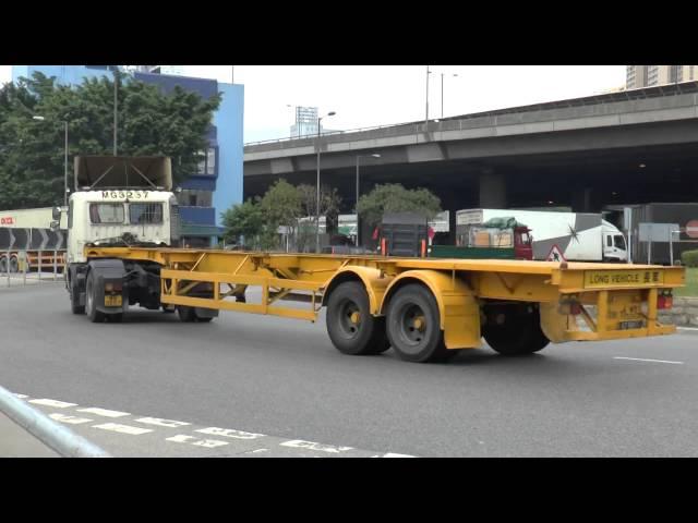 TRUCKS IN HONG KONG FEBRUARY 2014