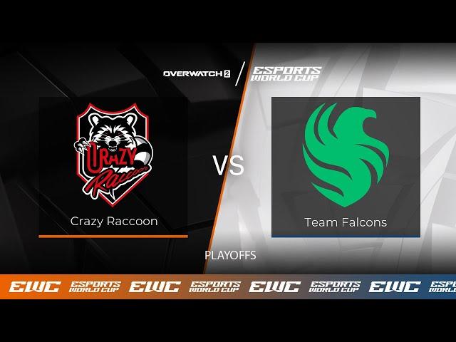 Crazy Raccoon vs. Team Falcons - EWC Overwatch 2 - Day 5 - Semifinals