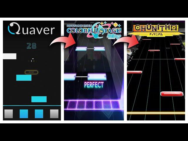 How Rhythm Games Connect with Each Other