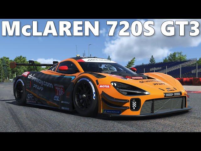 My initial thoughts on the BRAND NEW iRacing McLaren 720s GT3!